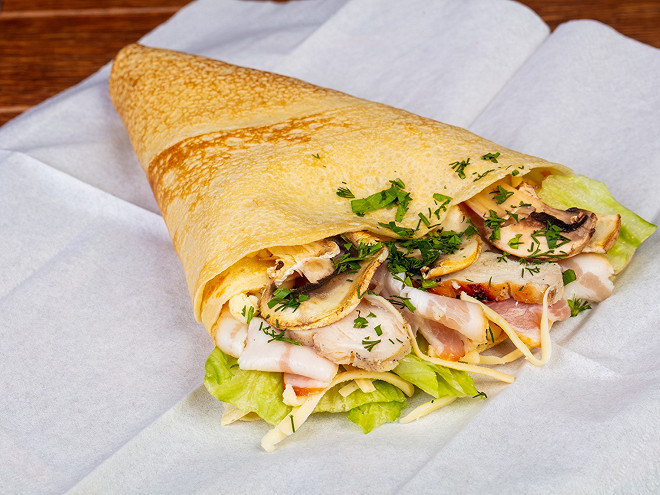 Crêpe garnie