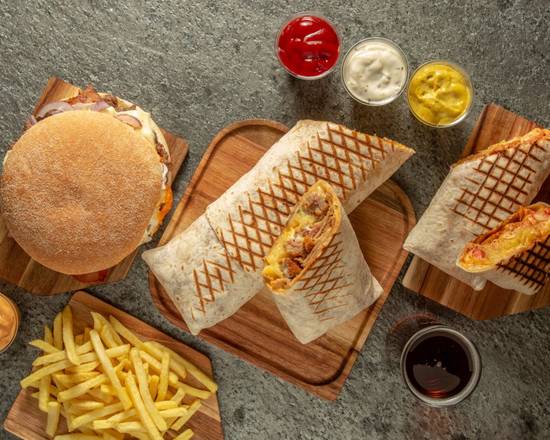 Burger savoureux